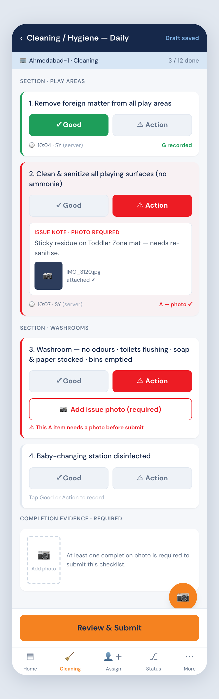 Checklist Fill