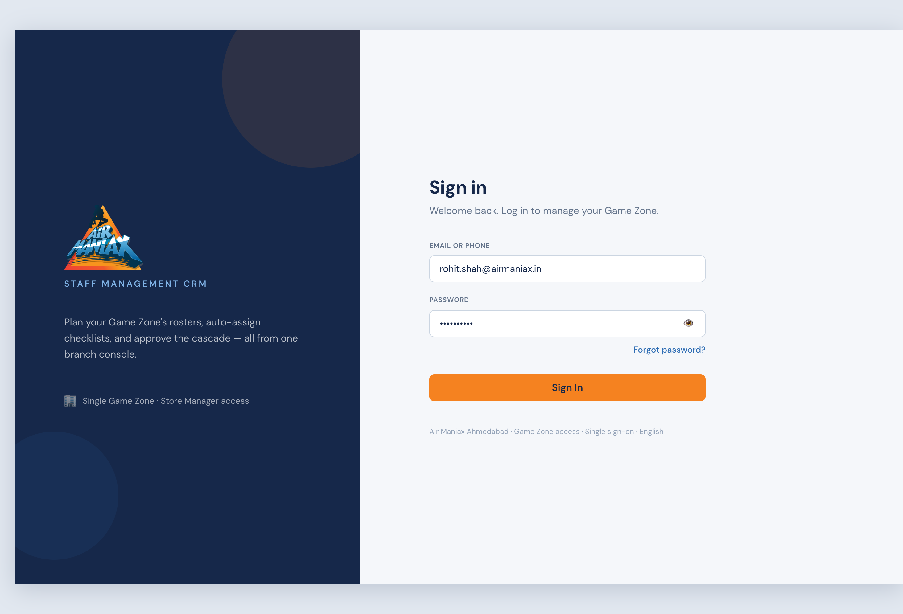 Login