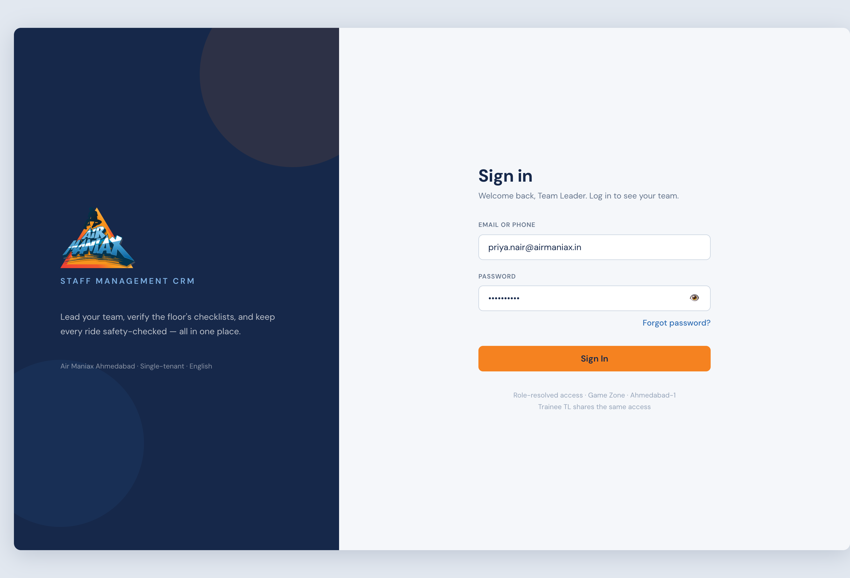 Login