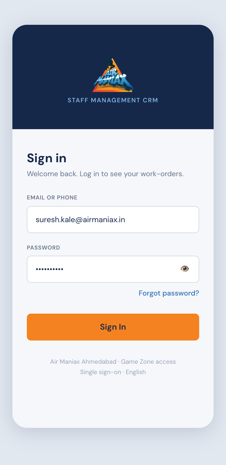 Login